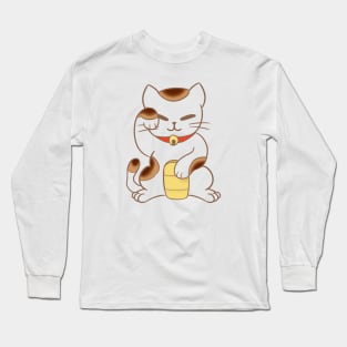 Luckiest Cat Long Sleeve T-Shirt